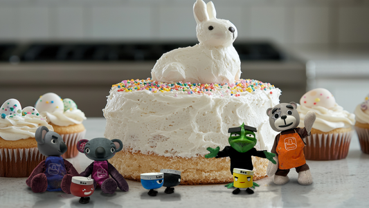 Easter Celebration with Rooftop Bear